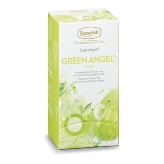 Yaşıl çay Ronnefeldt Teavelope Green Angel armud və şaftalı dadı ilə, 25 əd