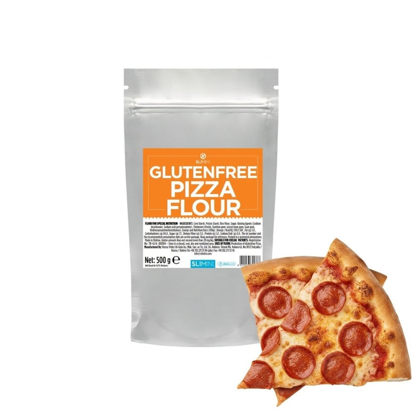 Qlütensiz pizza unu Slimini, 500 qr - 8699073300388