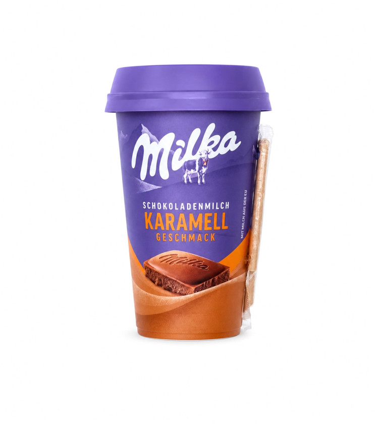 Südlü kokteyl Milka Karamel, 0.23 l