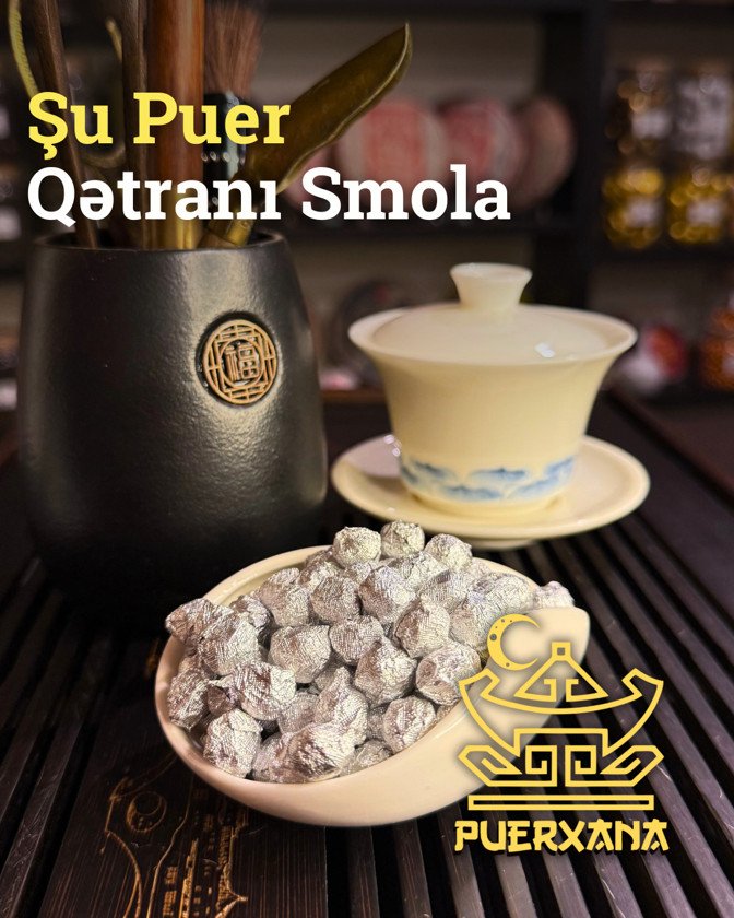 Çay Şu Puer Qətranı Jasmin Smola