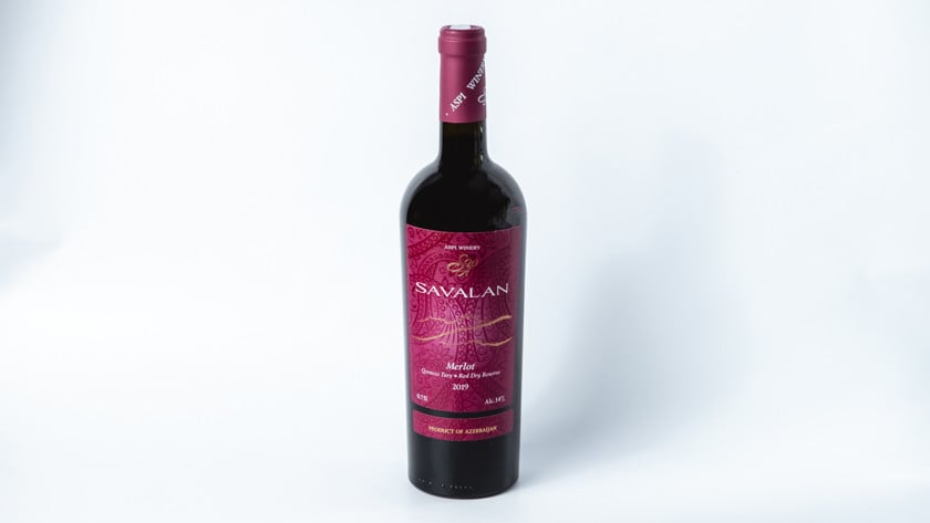 Savalan Merlot red dry red dry reserva 0,7 l - 4760090800145