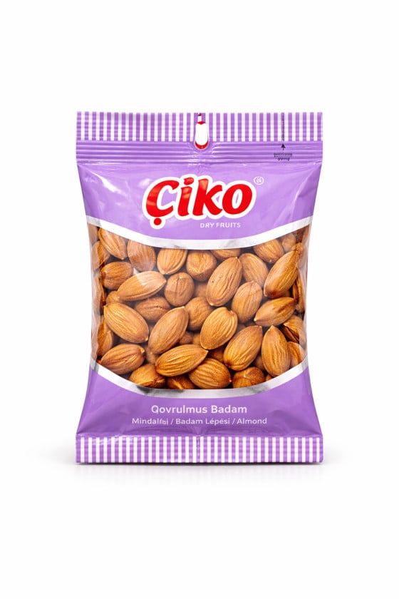 Qovrulmuş badam Çiko 90q