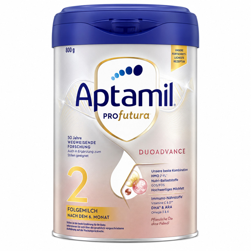 Uşaq qatışığı Aptamil Profutura DUOADVANCE 2, quru, 6 aydan etibarən gündəlik qidalanma üçün