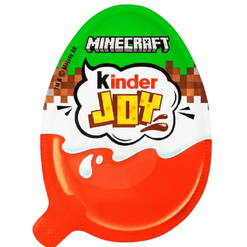 Kinder Joy Minecraft, şokoladlı yumurta 20 q