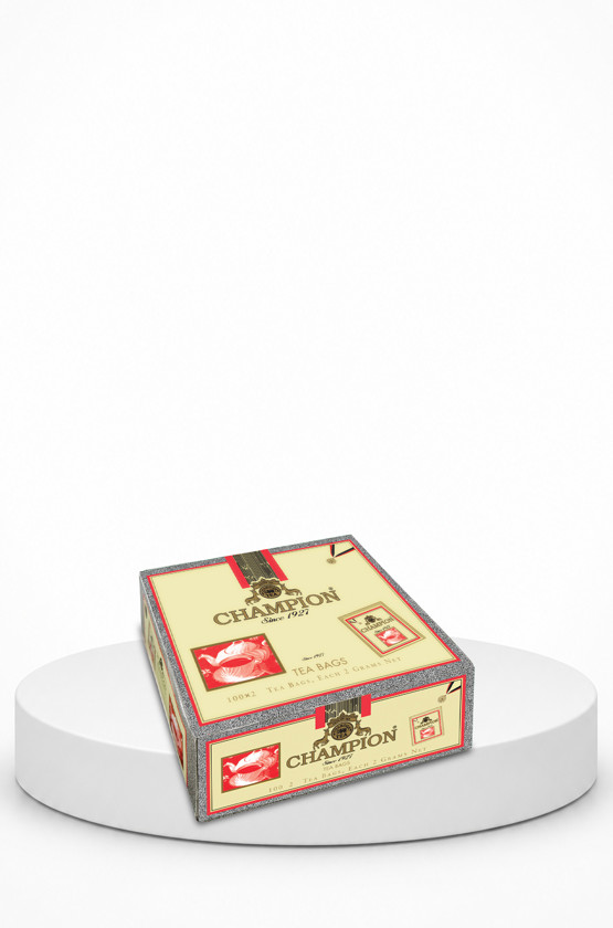 Paket çayı Champion Ceylon, 100x2 q