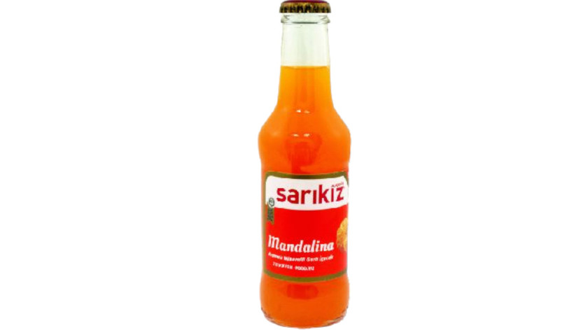 Qazlı su Sarikiz 200 ml Portağal