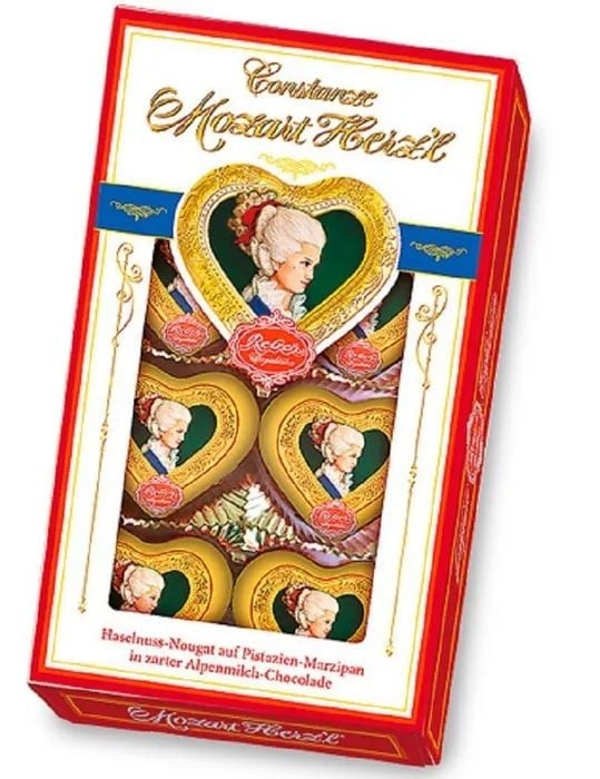 Şokolad konfetlər Reber Mozart, 80 q