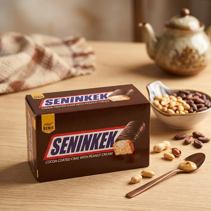 Şokolad konfet Benis Seninkek, rəngləyicisiz, 45 q, 24 ədədli qutu