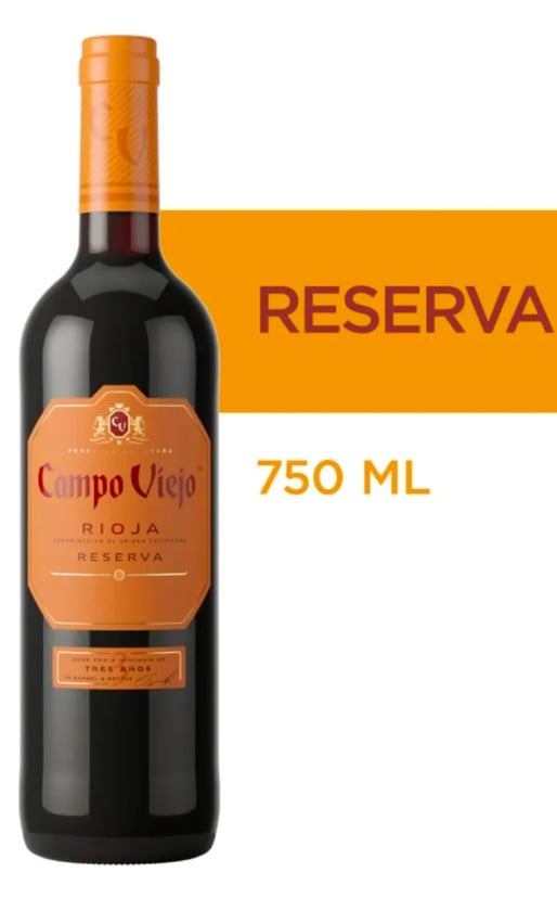 Campo Viejo Reserva red Italian dry wine