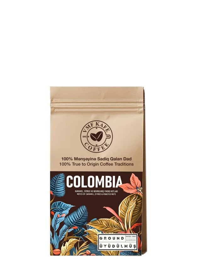 VMF Kafe Colombia Premium, qəhvə üyüdülmüş, 255 q