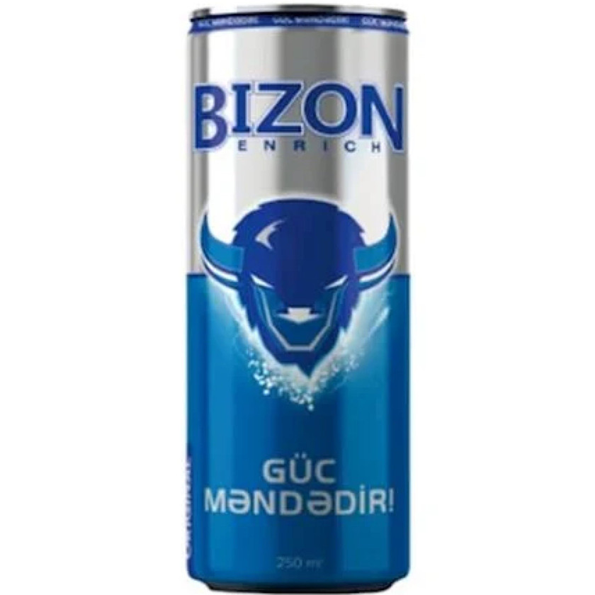 Energetik Bizon, синий 0.25 l By Birmarket