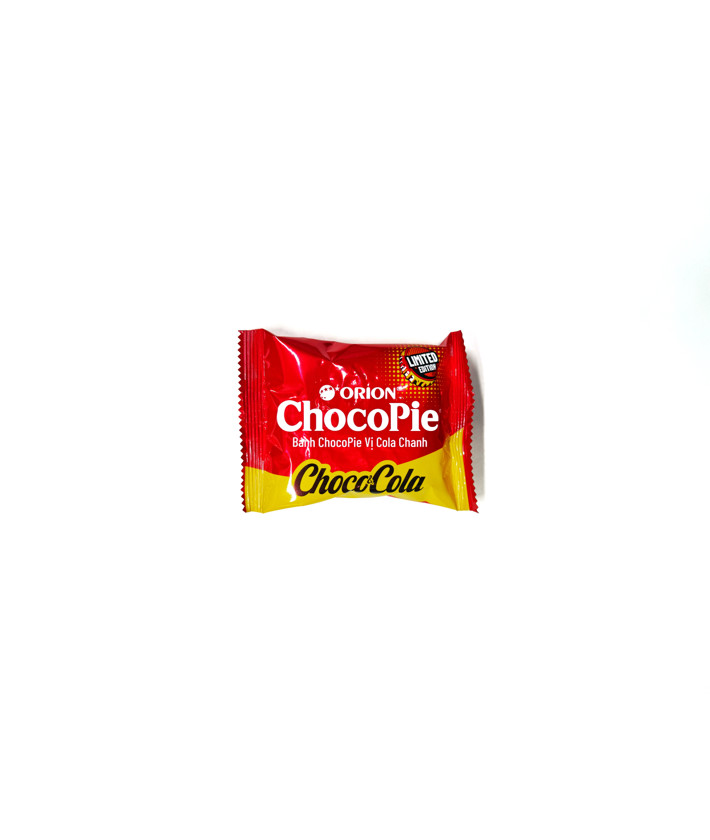 Şokoladlı peçenye Orion Choco Pie Cola, ağ şokolad, duzsuz, 10 q