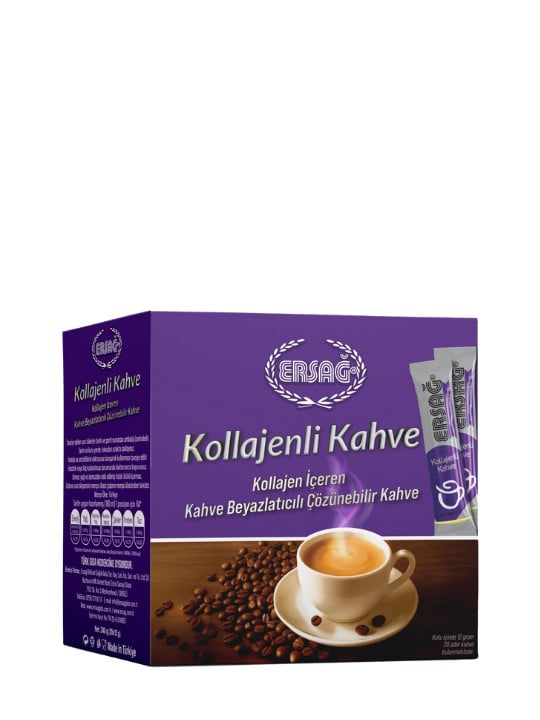 Həll olunan qəhvə Ersağ Collagen, 20x12 q