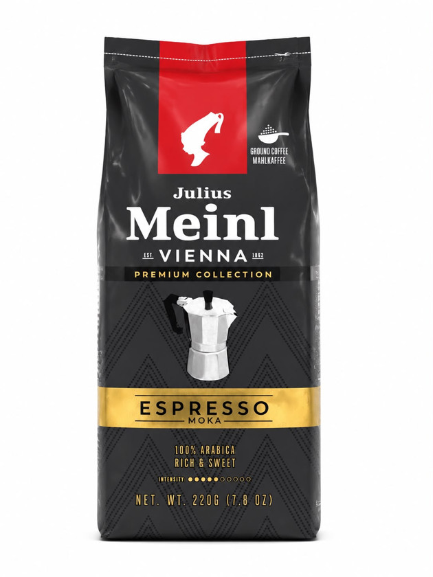 Qəhvə dənələri Julius Meinl Espresso Moka, 220 q