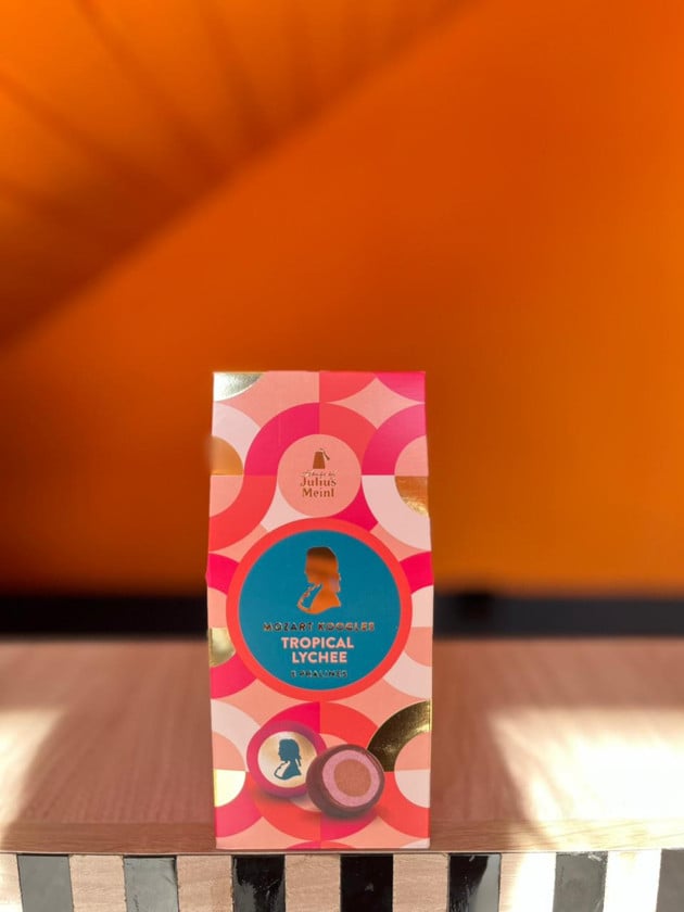 Şokolad konfetlər Mozart Koogles Tropical Lychee 136 q