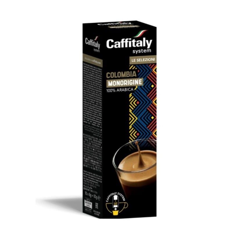 Kapsullarda qəhvə Caffitaly Colombia 10 əd