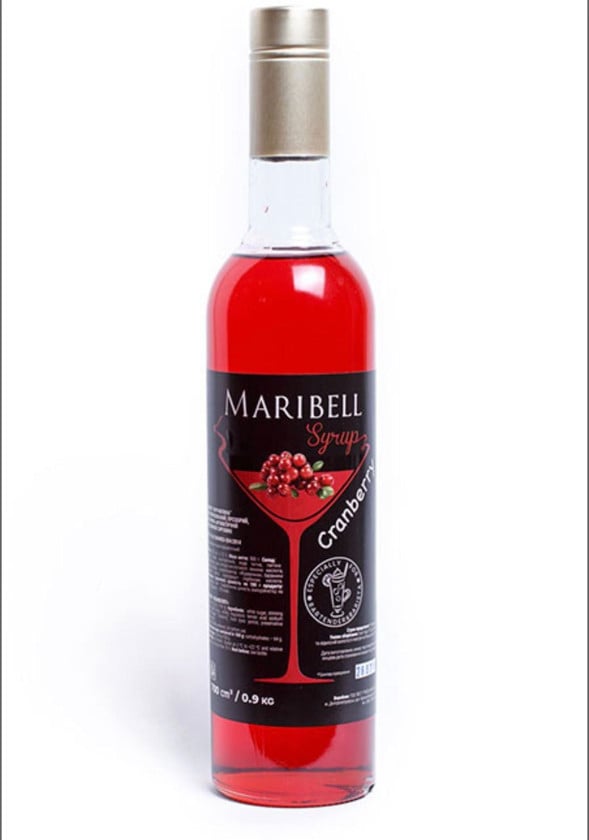 Sirop Maribell Mərcanı, 700 ml