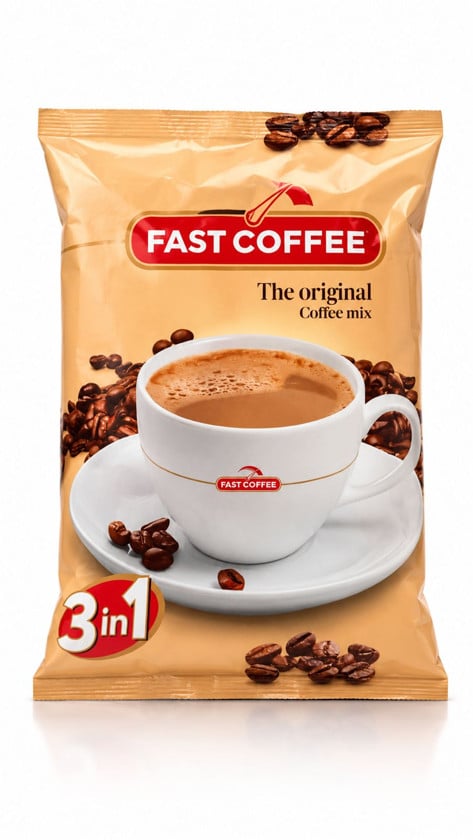 Qəhvə içkisi Fast Coffee, 100 əd