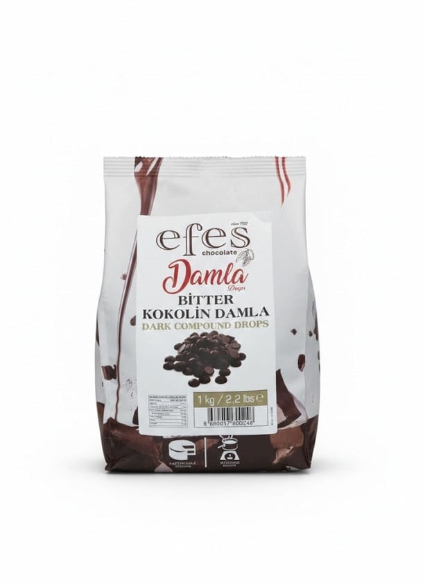 Şirniyyat Efes Damla Şokolad Qara, 1 kq - 8680057800246