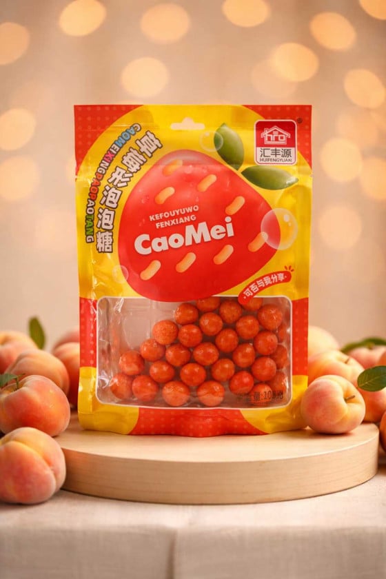 Saqqız Huifengyuan CaoMei çiyələk dadlı, 105 q