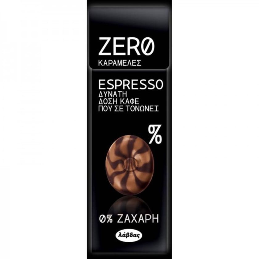 Şəkərsiz konfet Zero, espresso, 32 q