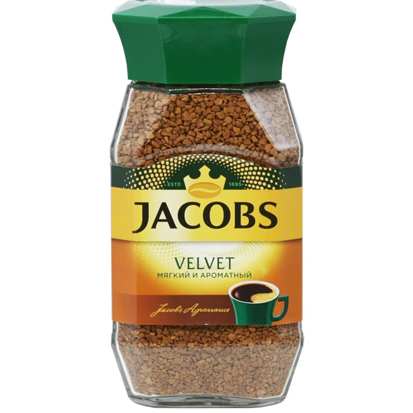 Qəhvə Jacobs velvet, 190 q