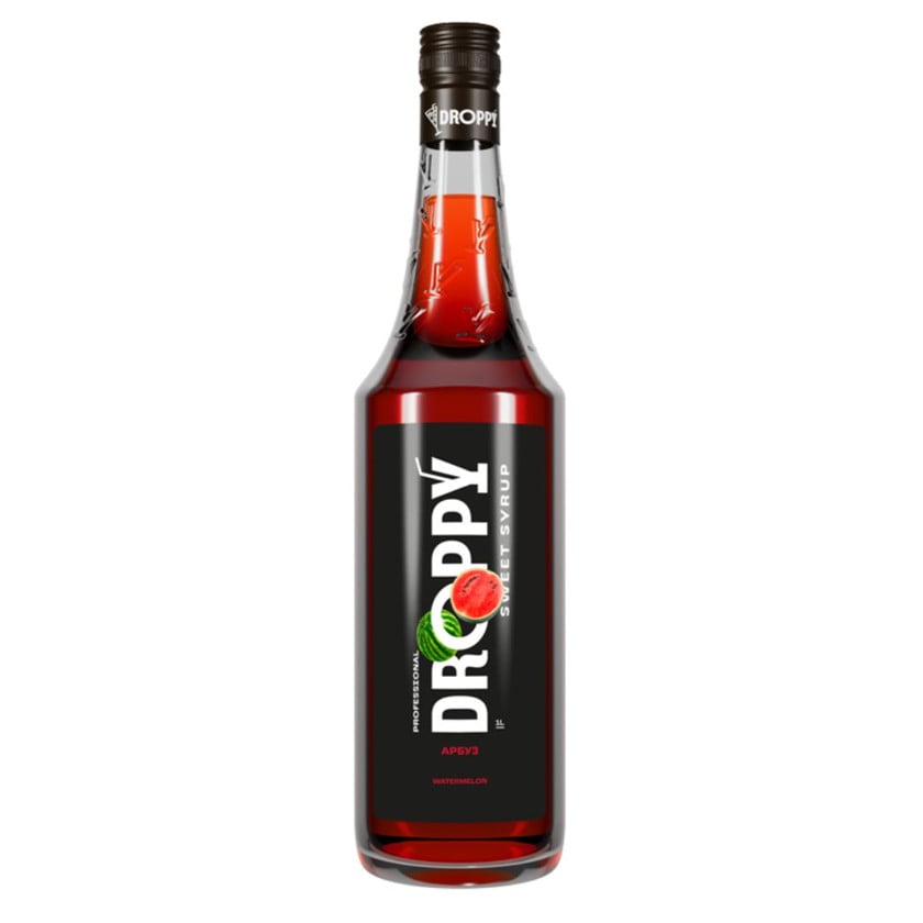 Sirop Droppy Qarpız, 1000 ml