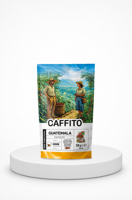 Qəhvə dənələri Caffito Guatemala, 250 q