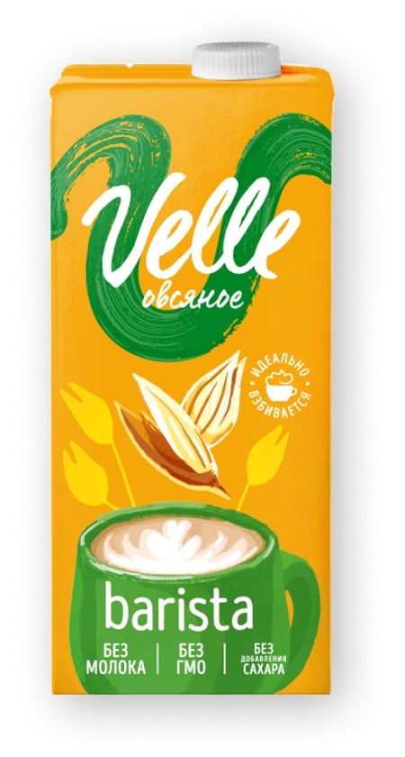 Yulaf südü Velle Barista, 1 l