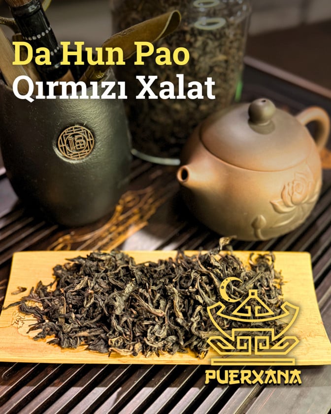 Çay Da Hun Pao Qırmızı Xalat