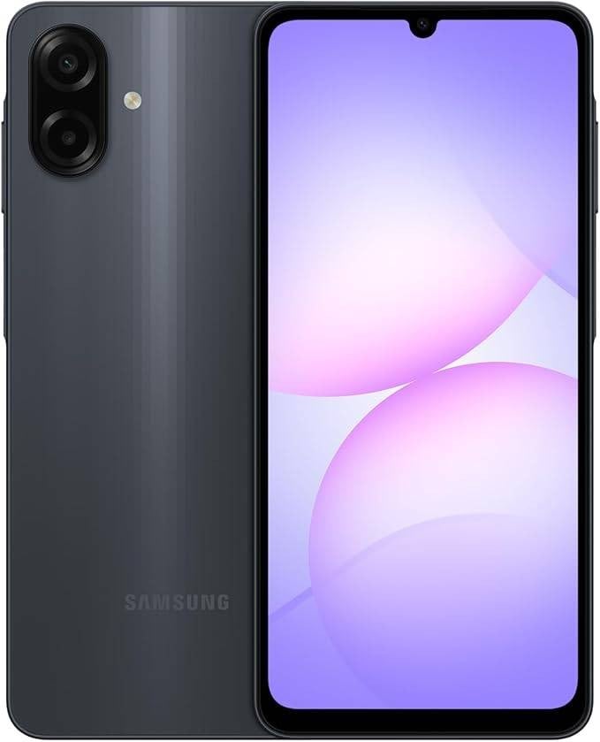 Смартфон Samsung Galaxy A07 4GB/64GB Black