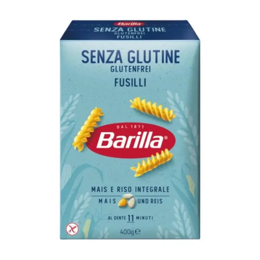 Makaron Barilla Fusilli, qlütensiz, 400 q