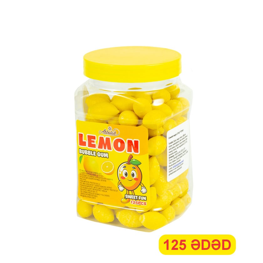 Saqqız Akbulak Limon 3.5 q, 125 əd