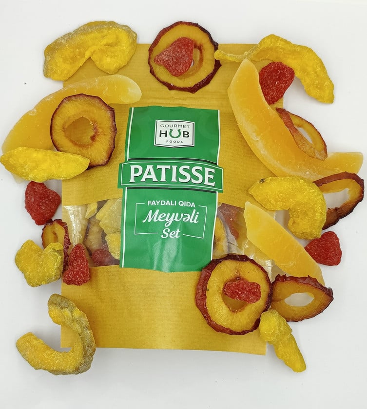 Qurudulmuş meyvələr dəsti Patisse, 120 q