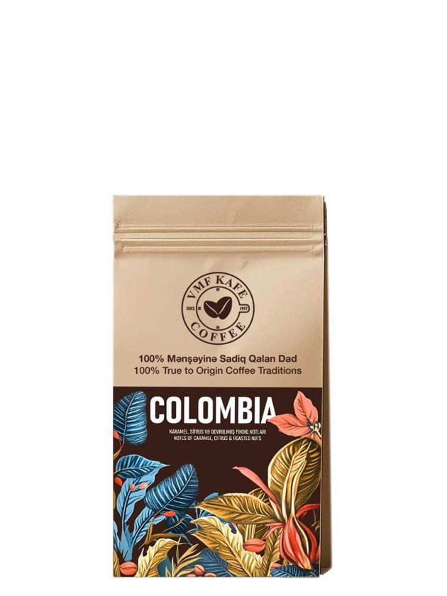 VMF Kafe Colombia Premium, qəhvə dənə, 255 q