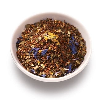 Bitki çayı Ronnefeldt Chili Out Herbs şirin böyürtkən yarpaqları ilə roybuş, 100 q