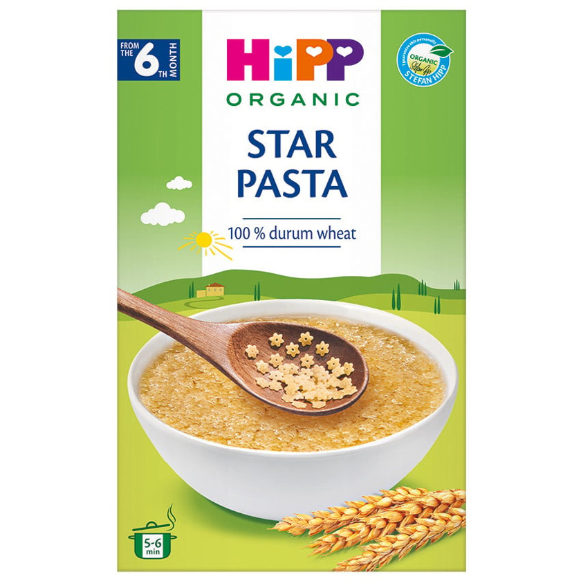 Sıf südlü orqanik ulduzlu pasta sıyığı HiPP, 320q - AL3992-02