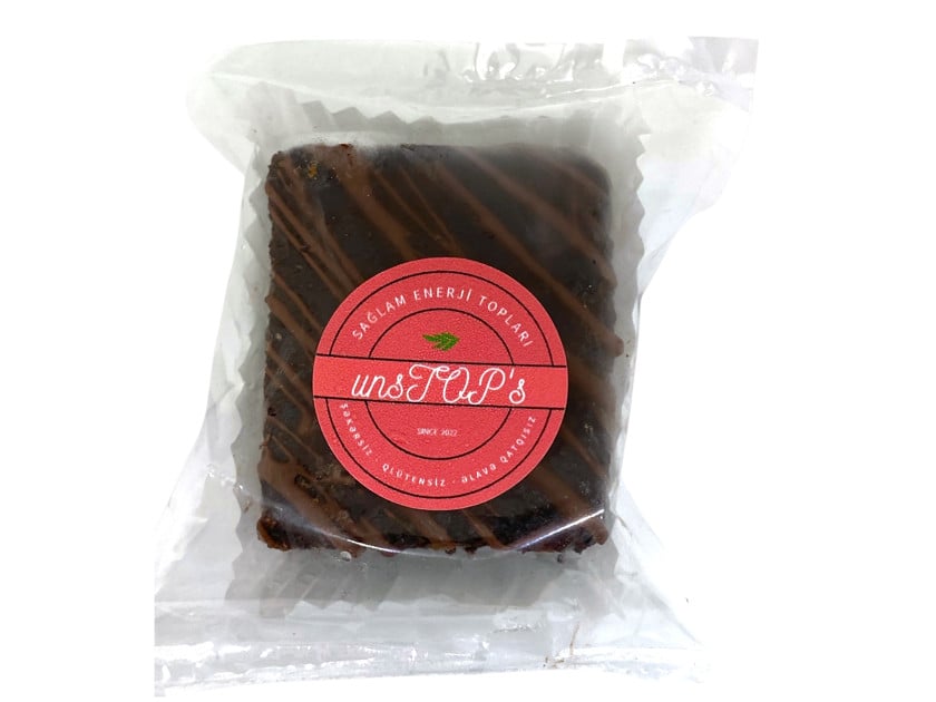 Brauni Cake Unstop’s şəkərsiz, qlütensiz, 50 q - UNS_0009