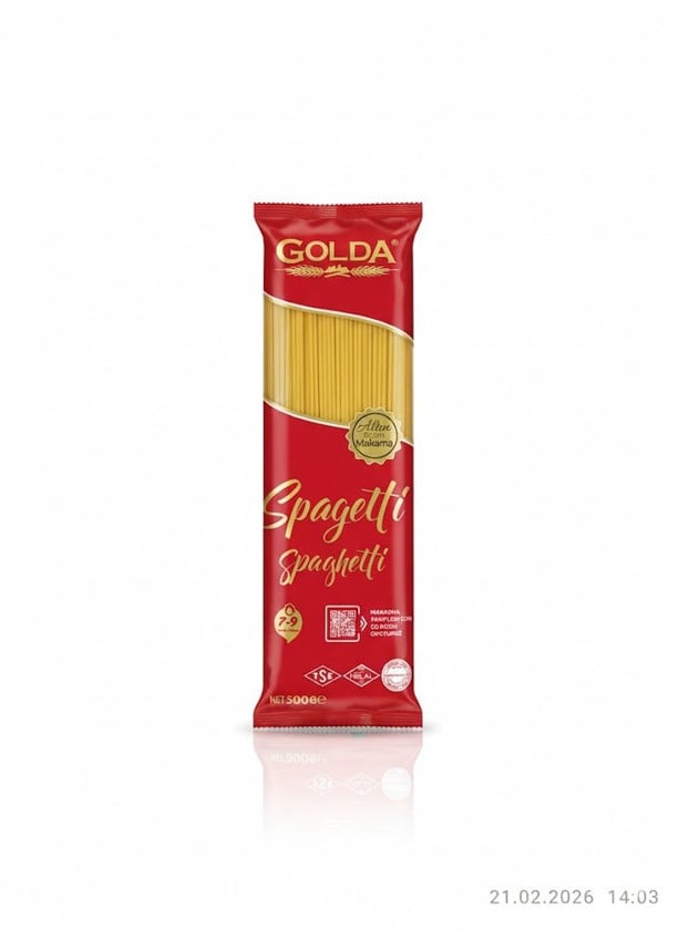 Makaron məmulatları Golda Spagetti 500 q - 8693940500055