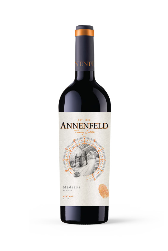 Şərab Annenfeld Madrasa turş, 750 ml, qırmızı, quru