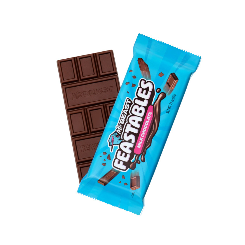 Şokolad MrBeast Feastables Milk Chocolate 60 q