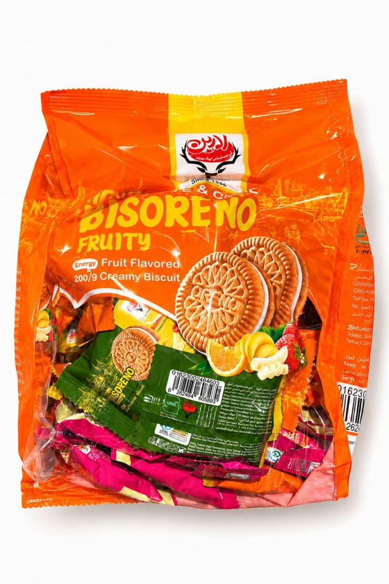 Biskvit peçenye Bisoreno Fruity, 450 q