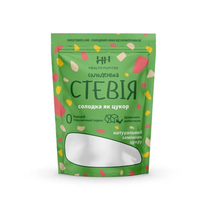 Şəkər əvəzedici Health Hunter Stevia, 280 q
