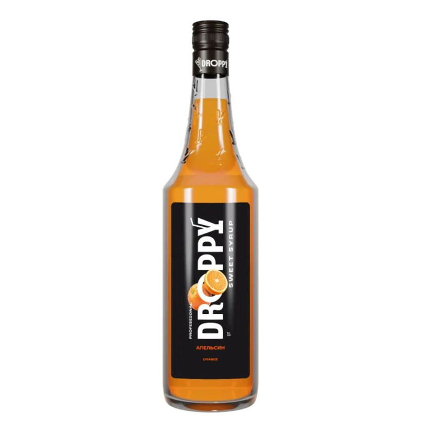 Sirop Droppy portağal 1 l