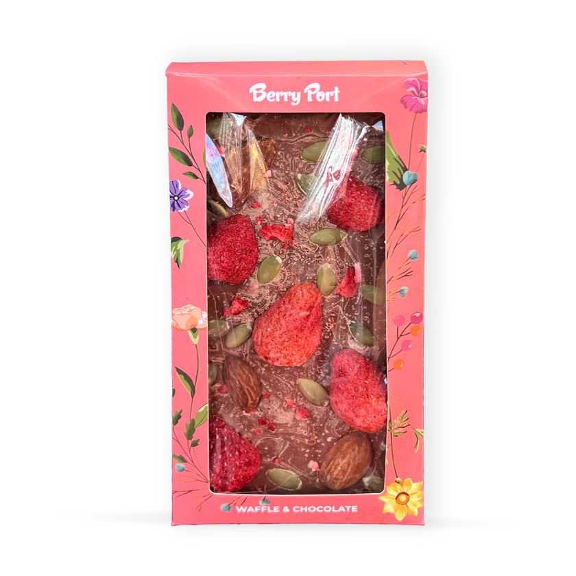 Şokolad Berry Port Strawberry Bliss 130 q