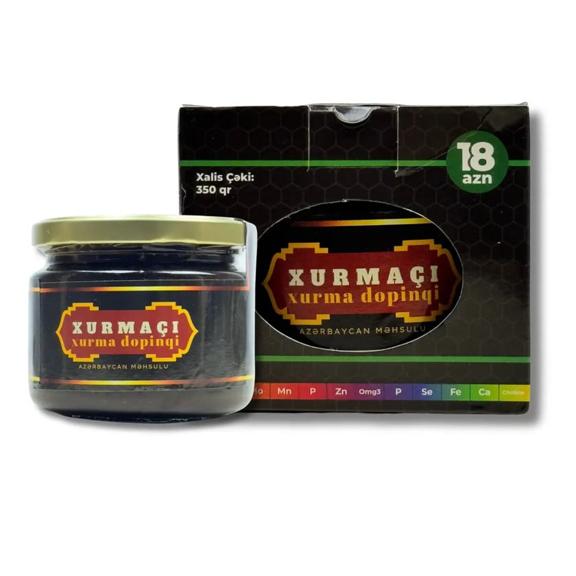 Xurma dopinqi Xurmaçı, idman üçün protein dəstəyi, 350 q