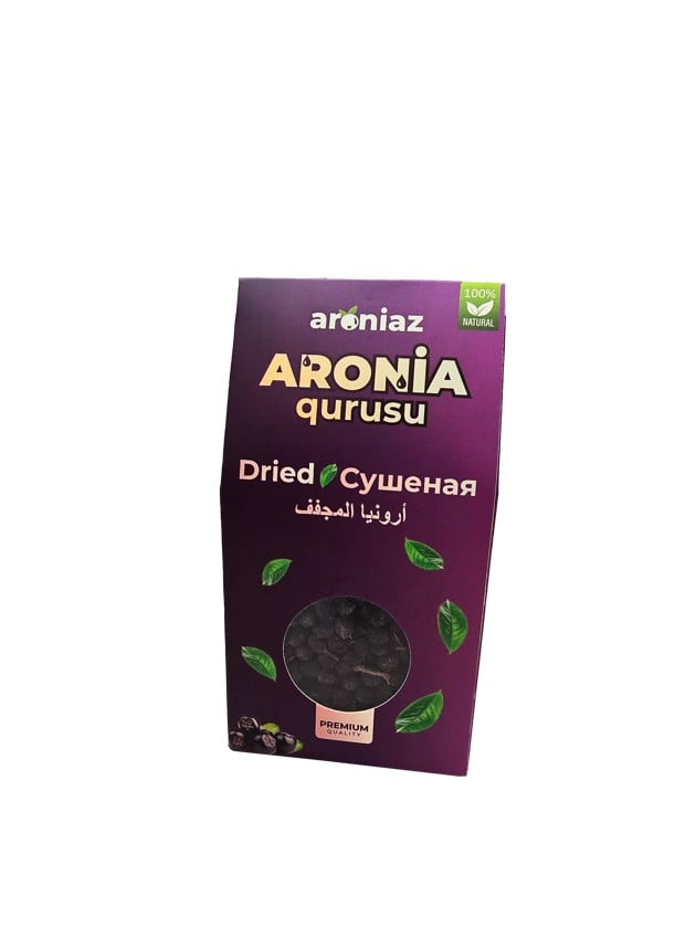 Qurudulmuş aroniya giləmeyvəsi Aroniaz, 100 q