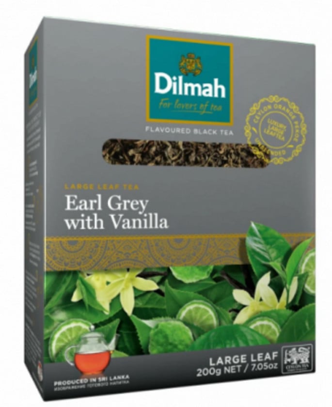 Çay Dilmah Earl Grey With Vanilla 200 q
