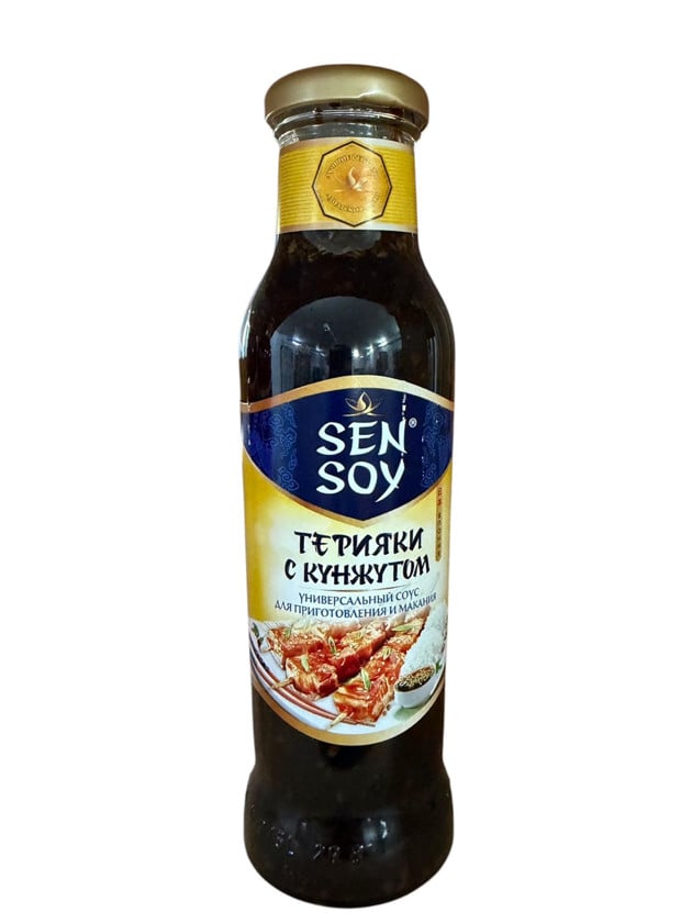 Küncütlü teriyaki sous, Sen Soy, 320 qr