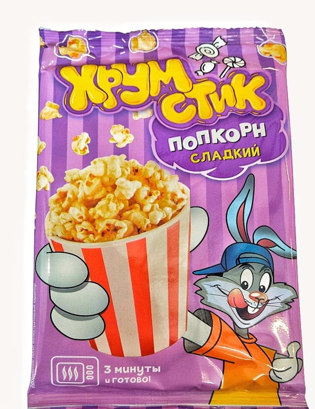Şirin popkorn Хрум Стик, 80 q
